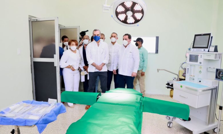 Inauguración Hospital Galván