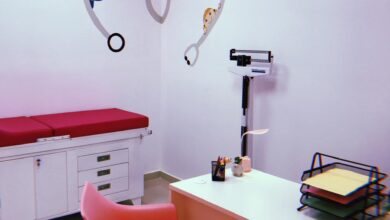 Unidad de Pediatría, examen visual