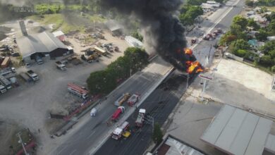 explosión en La Vega