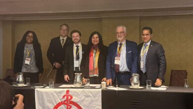 Delegación de Destacado médicos en Perú