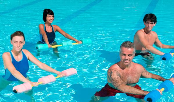 Ejercicios en el agua