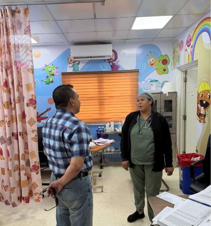 Director SNS visita hospital Rodolfo de la Cruz