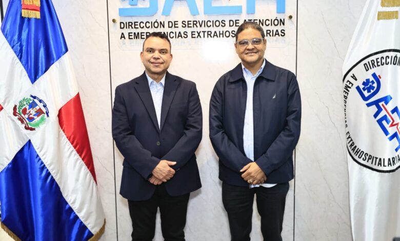 Director del SNS y DAEH unidos para salvar vidas