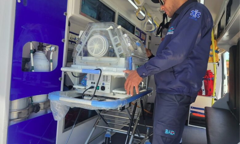 DAEH realiza traslados Neonatales